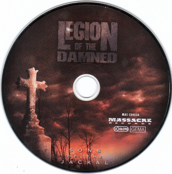 Legion Of The Damned - Sons Of The Jackal (CD Tweedehands)