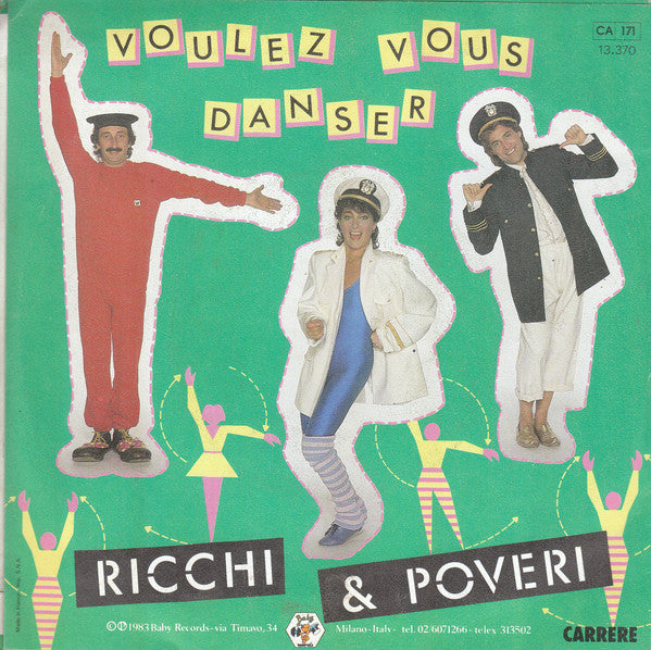 Ricchi E Poveri - Voulez Vous Danser (7-inch Tweedehands)