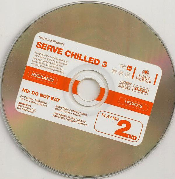 Various - Serve Chilled 3 (CD Tweedehands)