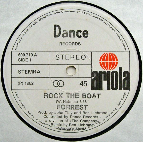 Forrest - Rock The Boat (12" Tweedehands)