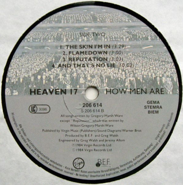 Heaven 17 - How Men Are (LP Tweedehands)