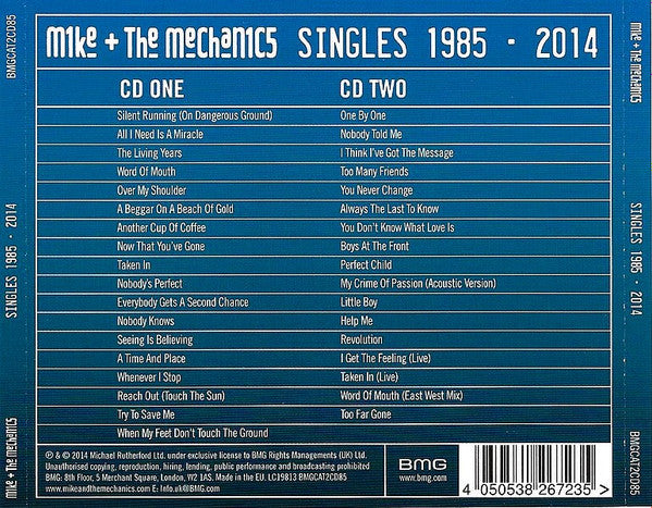 Mike & The Mechanics - The Singles 1985 - 2014 + Rarities (CD)