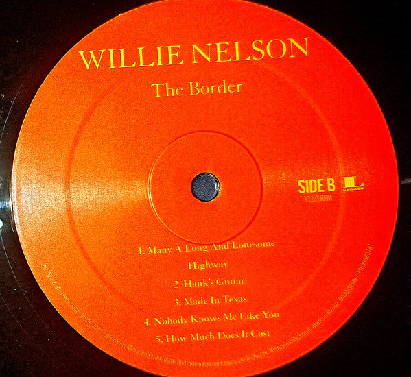 Willie Nelson - The Border (LP) - Discords.nl