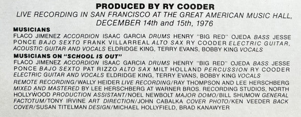Ry Cooder - Show Time (Chicken Skin Revue) (LP Tweedehands) - Discords.nl