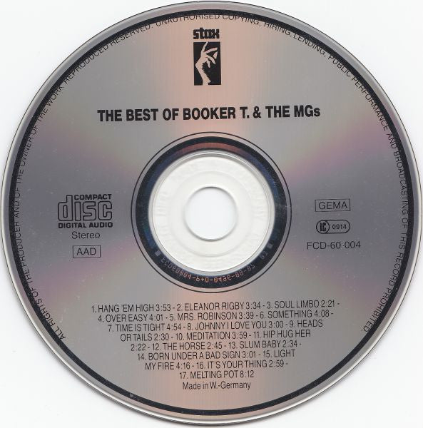 Booker T & The MG's - The Best Of Booker T. & The MGs (CD)