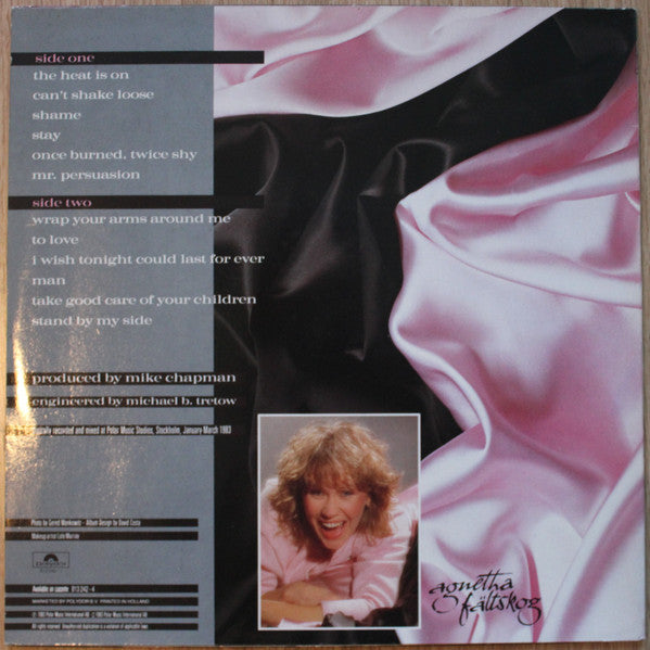 Agnetha Fältskog - Wrap Your Arms Around Me (LP Tweedehands)