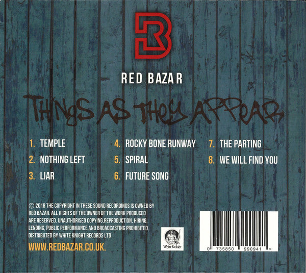 Red Bazar - Things As They Appear (CD)