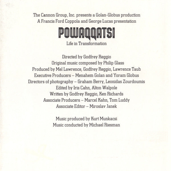 Philip Glass - Powaqqatsi (CD Tweedehands)