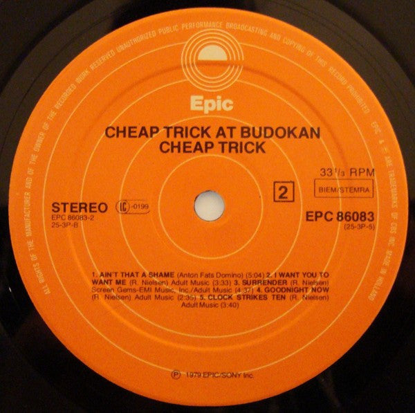 Cheap Trick - Cheap Trick At Budokan (LP Tweedehands)