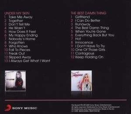 Avril Lavigne - Under My Skin / The Best Damn Thing (CD Tweedehands) - Discords.nl