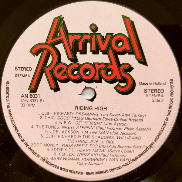 Various - Riding High - The Original Film Soundtrack (LP Tweedehands)