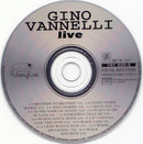 Gino Vannelli - Live (CD Tweedehands)
