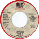 Tonio K. - You Will Go Free / Impressed (7-inch Tweedehands) - Discords.nl