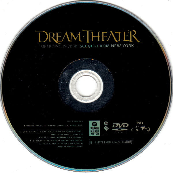 Dream Theater - Metropolis 2000: Scenes From New York (DVD Tweedehands)