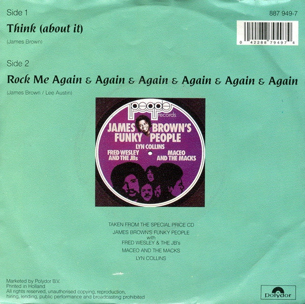 Lyn Collins - Think (About It) (7-inch Tweedehands)