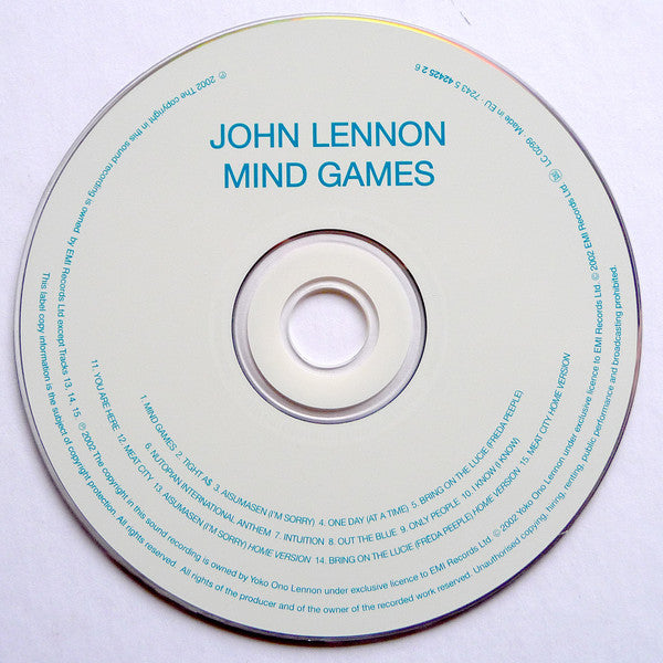 John Lennon - Mind Games (CD)