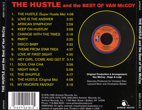 Van McCoy - The Hustle And The Best Of Van McCoy (CD)