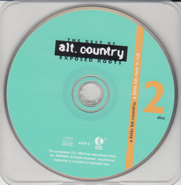 Various - Exposed Roots - The Best Of Alt. Country (CD Tweedehands)