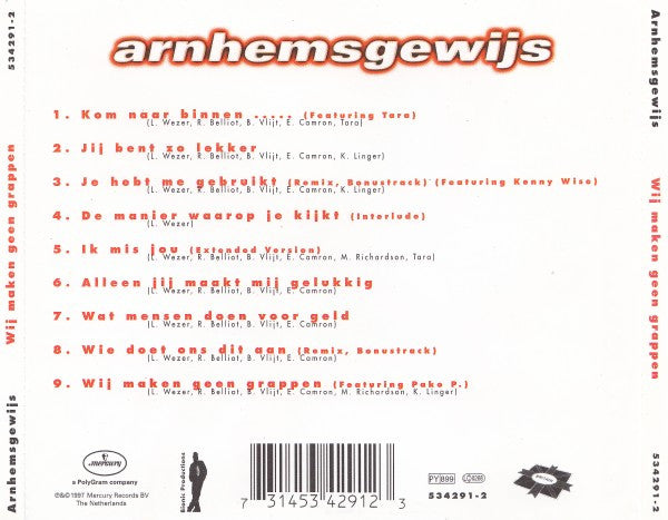 Arnhemsgewijs - Wij Maken Geen Grappen! (CD Tweedehands)