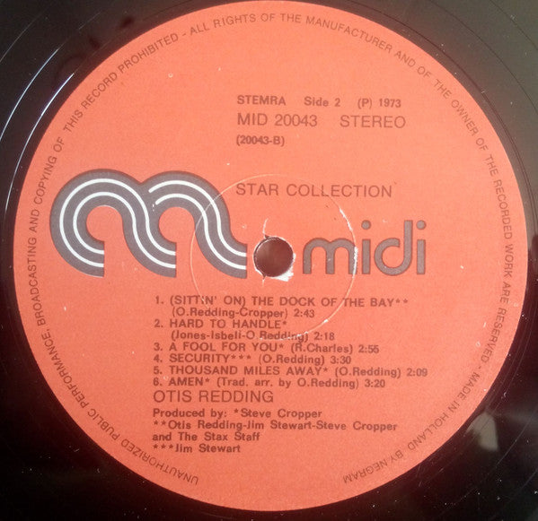 Otis Redding - Star-Collection (LP Tweedehands) - Discords.nl