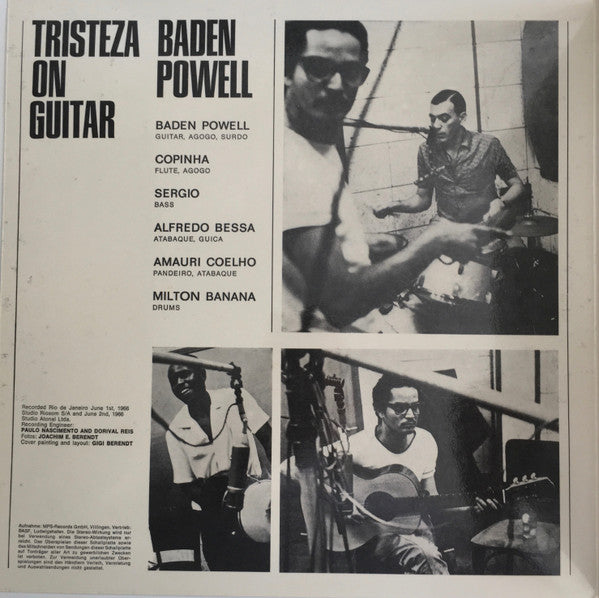 Baden Powell - Tristeza On Guitar (LP Tweedehands)