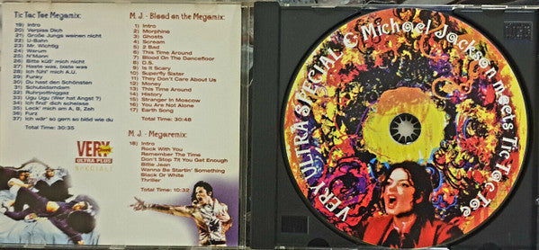 Michael Jackson Meets Tic Tac Toe (2) - The Megamixes (CD Tweedehands)