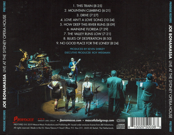 Joe Bonamassa - Live At The Sydney Opera House (CD)