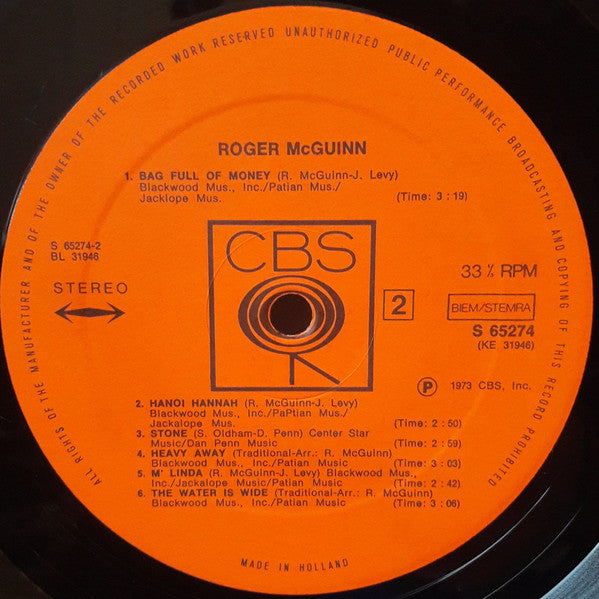 Roger McGuinn - Roger McGuinn (LP Tweedehands)