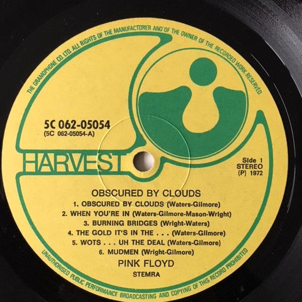 Pink Floyd - Obscured By Clouds (LP Tweedehands)