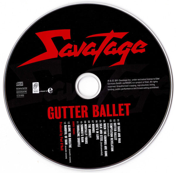 Savatage - Gutter Ballet (CD)