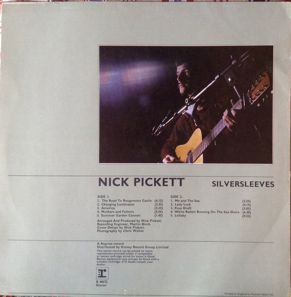 Nick Pickett - Silversleeves (LP Tweedehands)