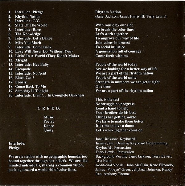 Janet Jackson - Rhythm Nation 1814 (CD Tweedehands) - Discords.nl