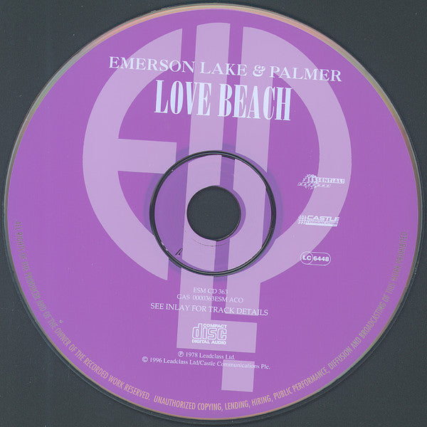 Emerson, Lake & Palmer - Love Beach (CD)