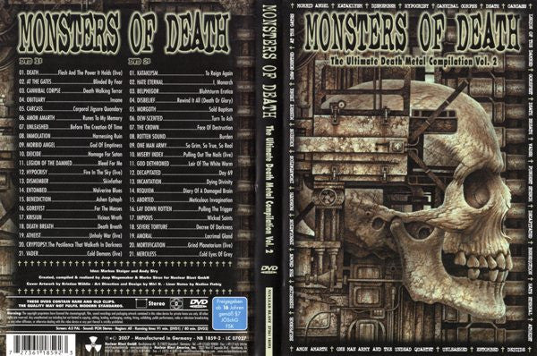 Various - Monsters Of Death Vol.2 (DVD Tweedehands)