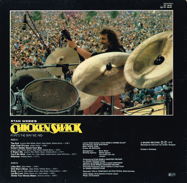 Stan Webb's Chicken Shack - That's The Way We Are (LP Tweedehands)