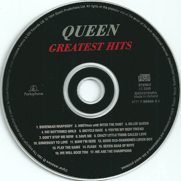 Queen - Greatest Hits (CD Tweedehands)