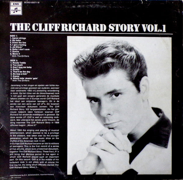 Cliff Richard - Cliff  (The Cliff Richard Story Vol. 1) (LP Tweedehands)