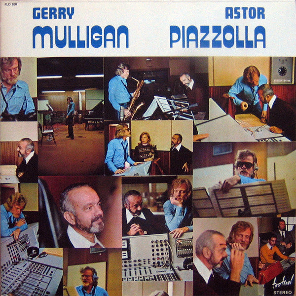 Gerry Mulligan, Astor Piazzolla - Gerry Mulligan - Astor Piazzolla (LP Tweedehands)