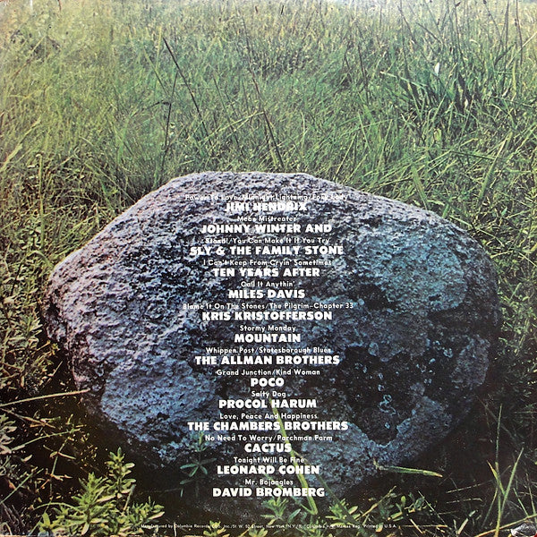 Various - The First Great Rock Festivals Of The Seventies - Isle Of Wight / Atlanta Pop Festival (LP Tweedehands)