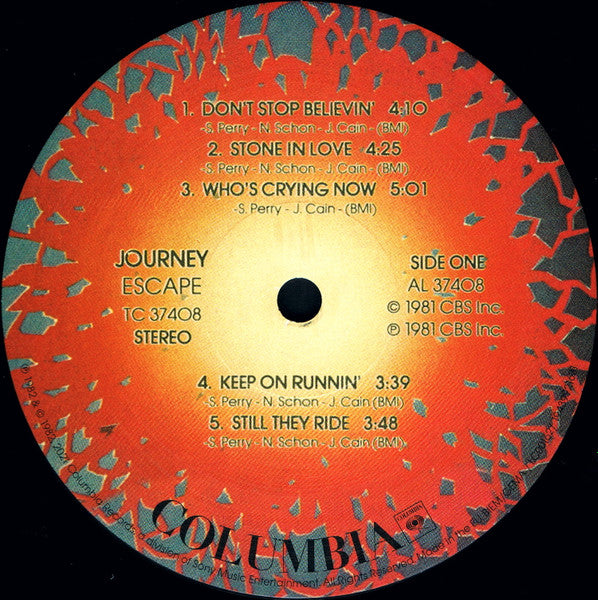 Journey - Escape (LP) - Discords.nl