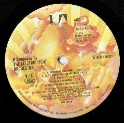 Electric Light Orchestra - Eldorado - A Symphony By The Electric Light Orchestra  (LP Tweedehands)