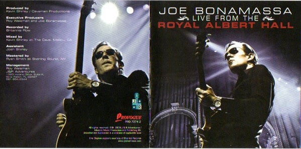 Joe Bonamassa - Live From The Royal Albert Hall (CD)