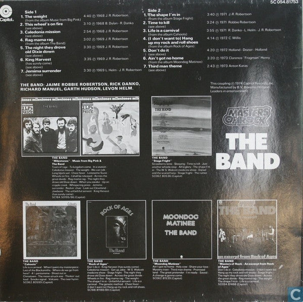 Band, The - Masters Of Rock (LP Tweedehands)