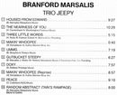 Branford Marsalis - Trio Jeepy (CD Tweedehands) - Discords.nl