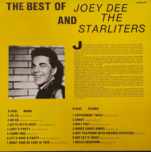 Joey Dee & The Starliters - The Best Of  (LP Tweedehands)