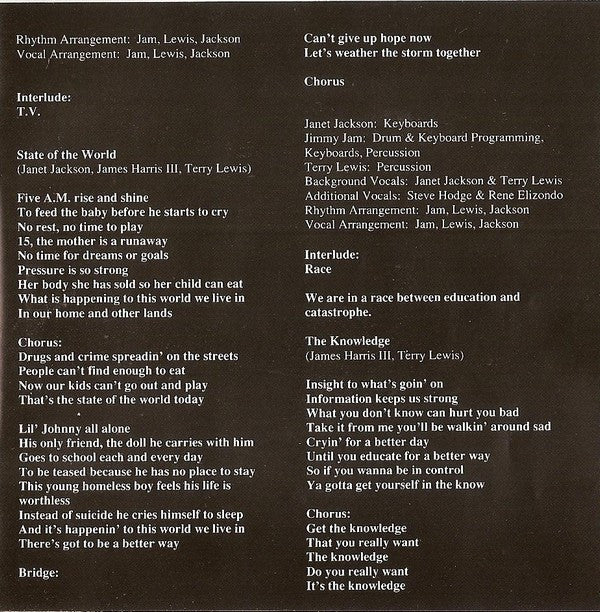 Janet Jackson - Rhythm Nation 1814 (CD Tweedehands) - Discords.nl
