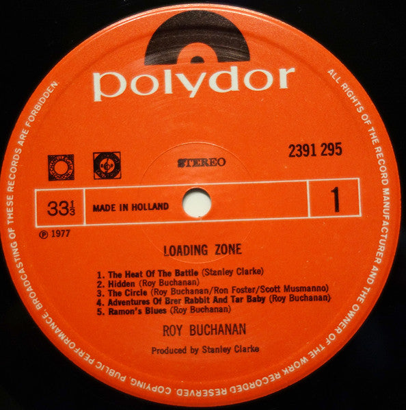 Roy Buchanan - Loading Zone (LP Tweedehands)