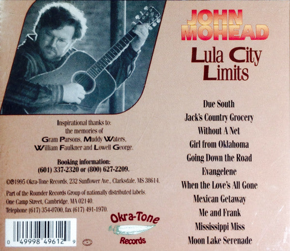 John Mohead - Lula City Limits  (CD Tweedehands)