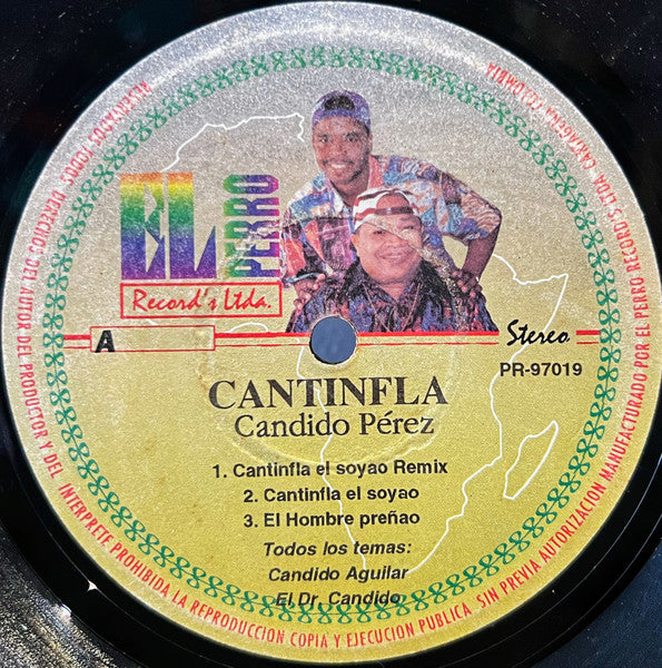 Cándido Pérez - El Cantinflas (LP Tweedehands)