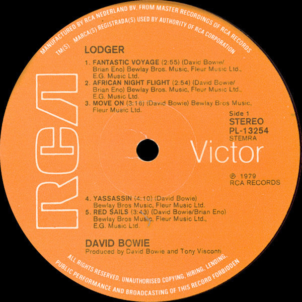 David Bowie - Lodger (LP Tweedehands)